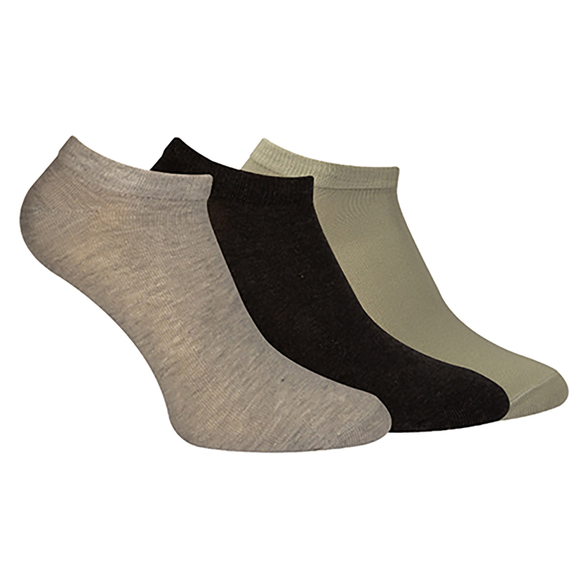 FUTURE FIT - A Pack Of 3 Pieces LowCut Plain Socks MultiColoure