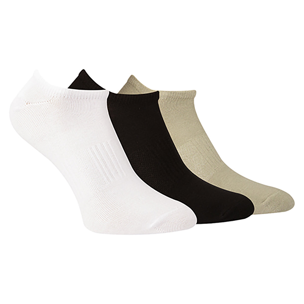 FUTURE FIT - A Pack Of 3 Pieces LowCut Plain Socks MultiColoure