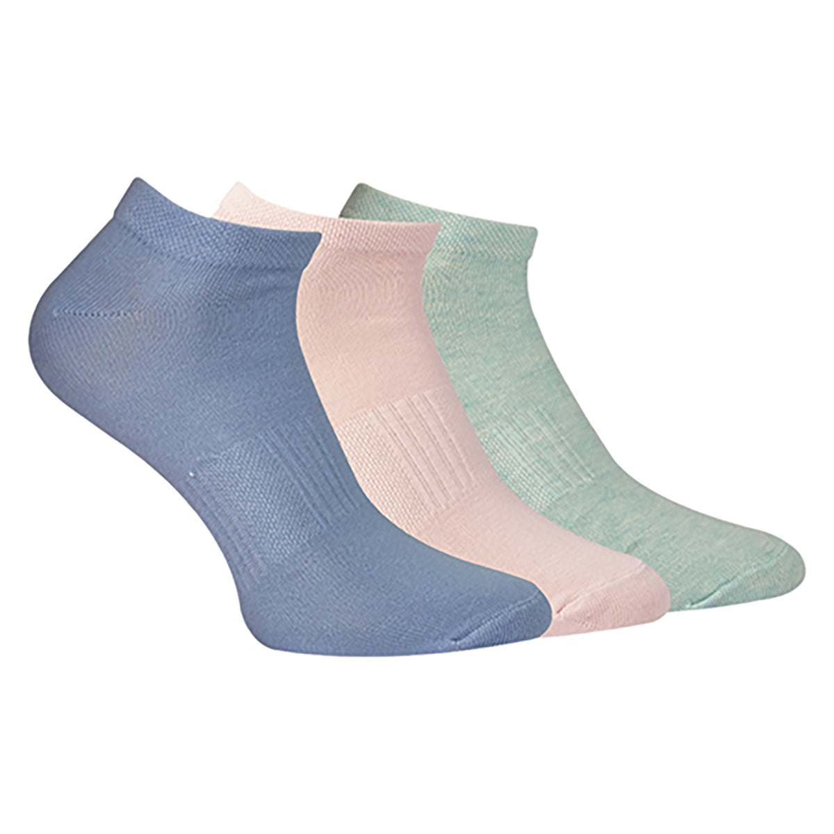 FUTURE FIT - A Pack Of 3 Pieces Ankle Plain Socks MultiColoure
