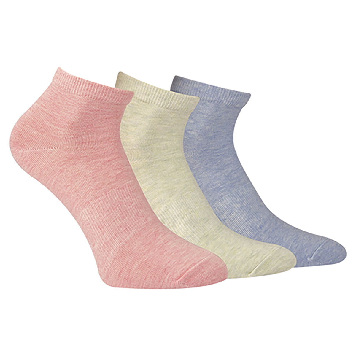 FUTURE FIT - A Pack Of 3 Pieces Short Plain Socks MultiColoure