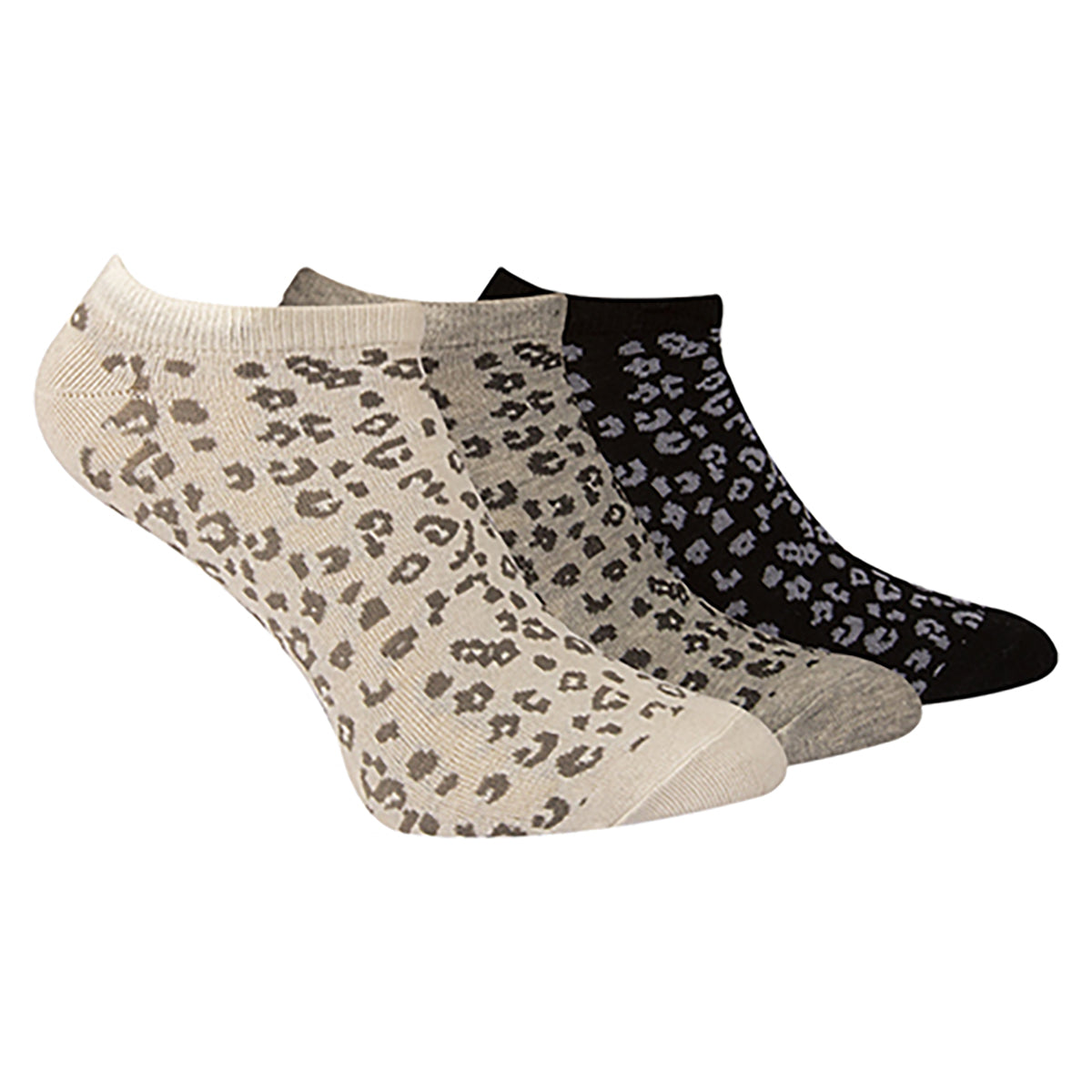 FUTURE FIT - A Pack Of 3 Pieces Ankle Plain Socks MultiColoure