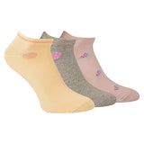 FUTURE FIT - A Pack Of 3 Pieces Ankle Plain Socks MultiColoure