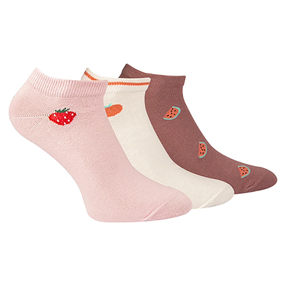 FUTURE FIT - A Pack Of 3 Pieces Ankle Plain Socks MultiColoure