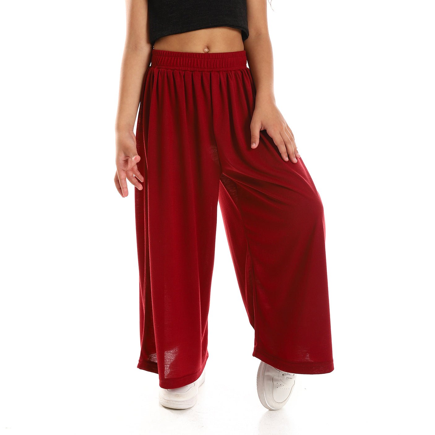 Kady - Girls Wide Leg Solid Pants