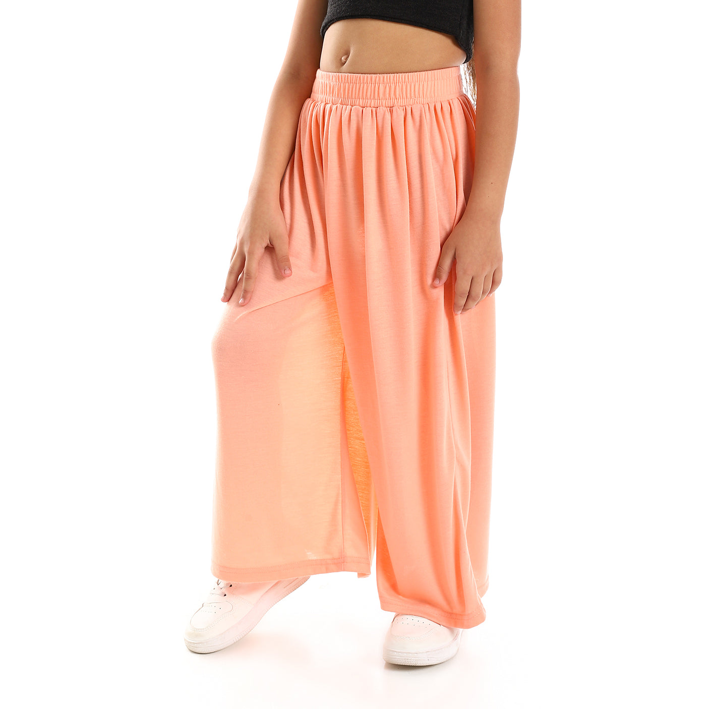 Kady - Girls Wide Leg Solid Pants