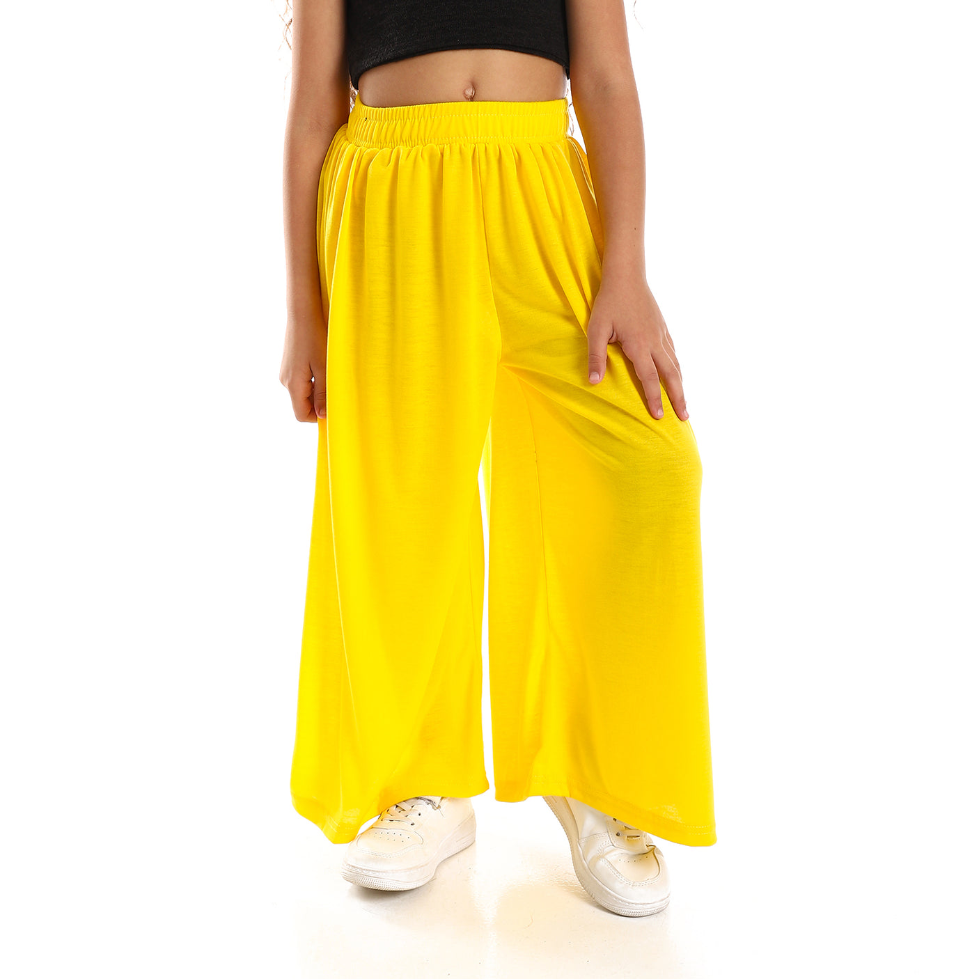 Kady - Girls Wide Leg Solid Pants