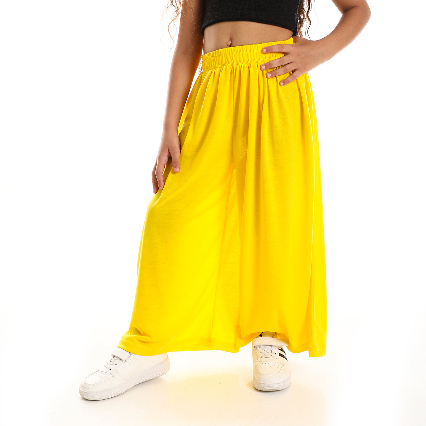 Kady - Girls Wide Leg Solid Pants