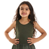 Kady - Girls Sleeveless Decorated Knitted Dress