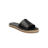 Brio - Buckle  Natural Leather Slippers