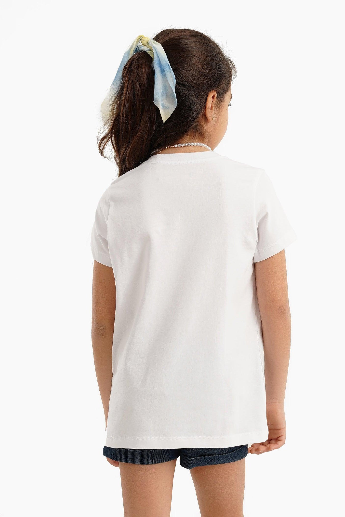 Carina -Girly Short Sleeves Top
