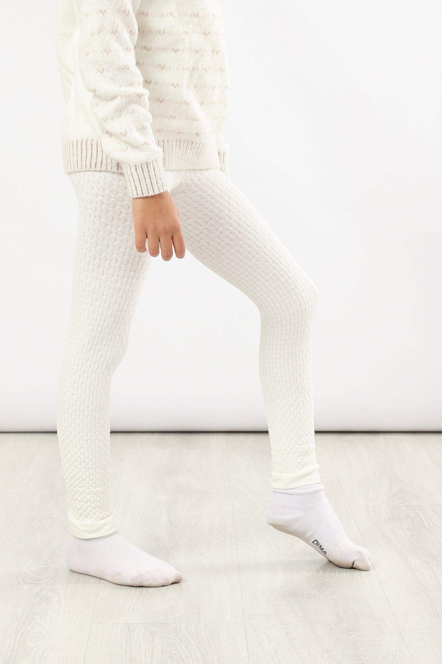 Carina -Girly Warm Pattern Legging