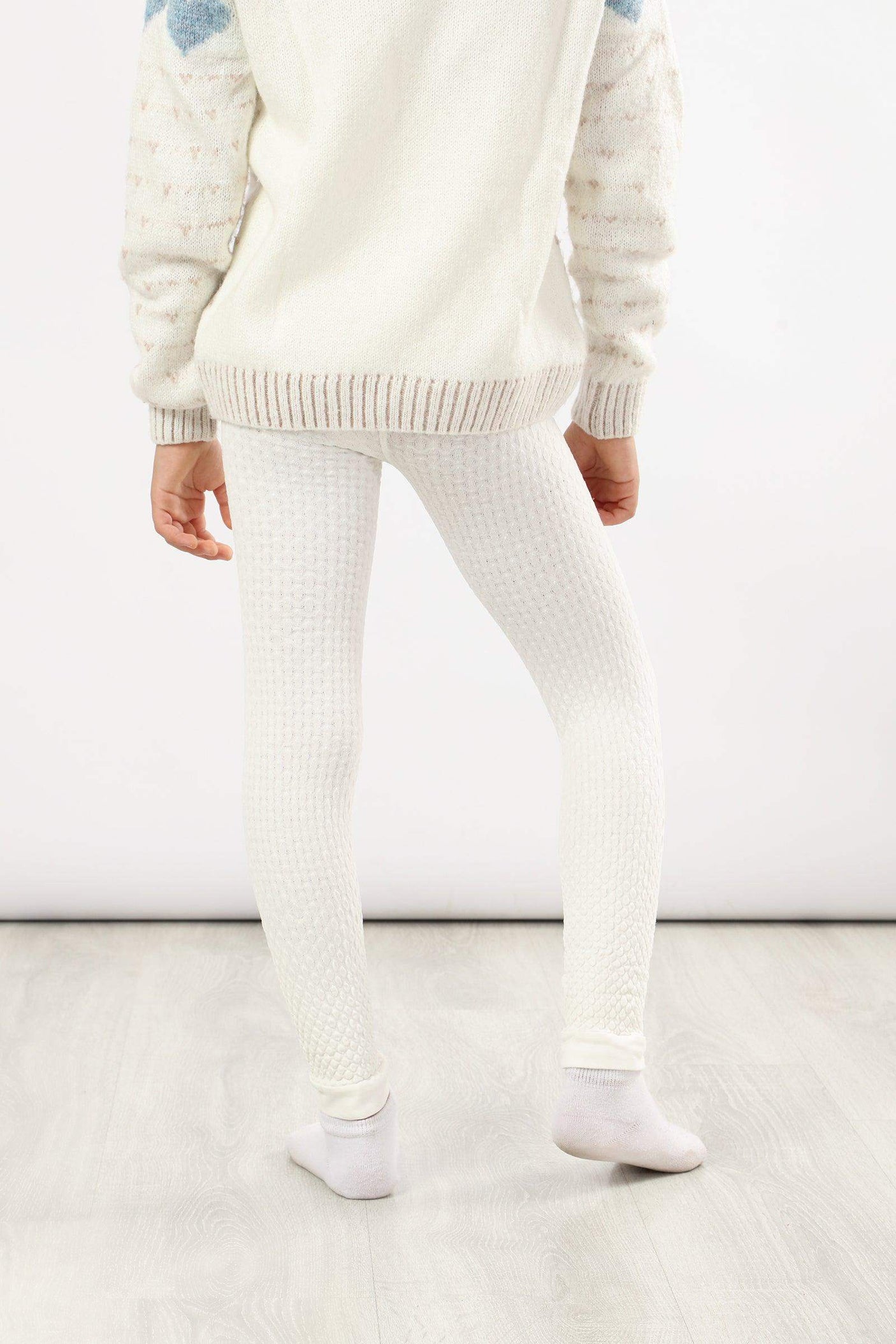 Carina -Girly Warm Pattern Legging