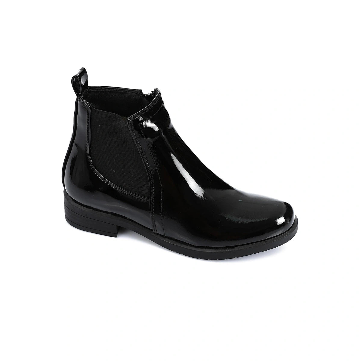 XO - Leather Ankle BootBlack