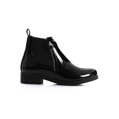 XO - Leather Ankle BootBlack