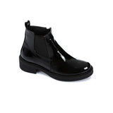 XO - Leather Ankle Boot Black