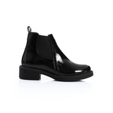 XO - Leather Ankle Boot Black