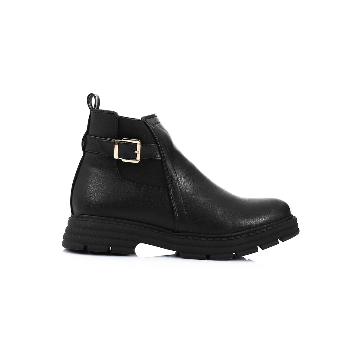 XO - Leather Ankle Boot Black