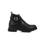 XO - Leather Ankle Boot Black