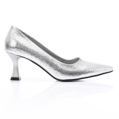 XO - Elegant  Women's Heeled Shoes with Pointed Toe and Stylish Block Heel