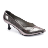 XO - Elegant  Women's Heeled Shoes with Pointed Toe and Stylish Block Heel