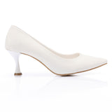 XO - Elegant  Women's Heeled Shoes with Pointed Toe and Stylish  Heel