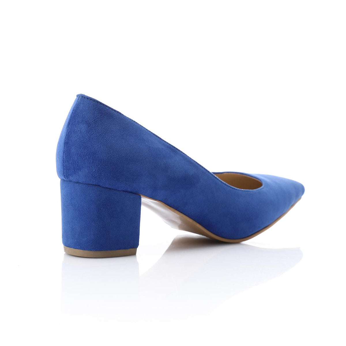 XO -  Women - 's High Heel Mule Sandals – Elegant Pointed Toe, Suede Leather Texture 3CM
