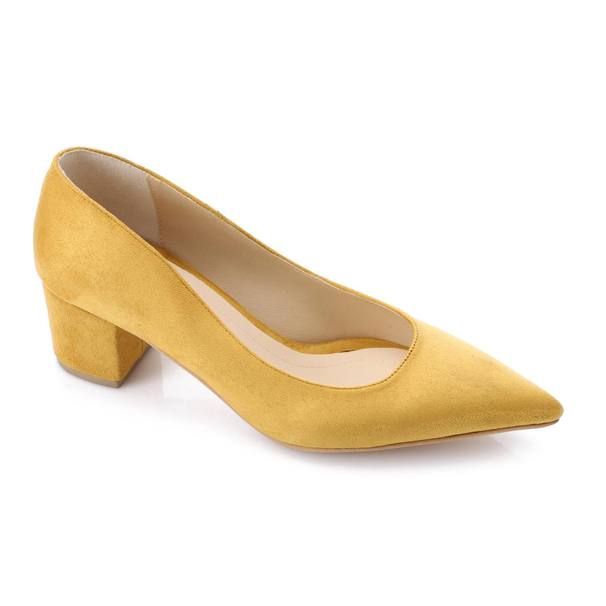 XO -  Women - 's High Heel Mule Sandals – Elegant Pointed Toe, Suede Leather Texture 3CM