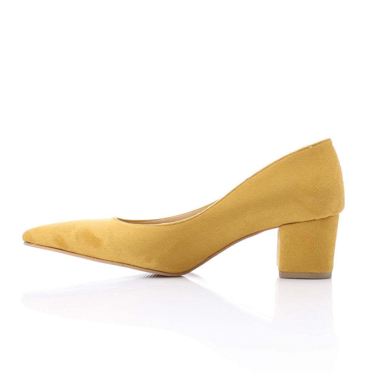 XO -  Women - 's High Heel Mule Sandals – Elegant Pointed Toe, Suede Leather Texture 3CM