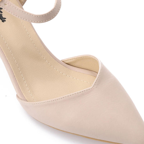 XO -  Women - 's High Heel Mule Sandals – Elegant Pointed Toe, Faux Leather Texture