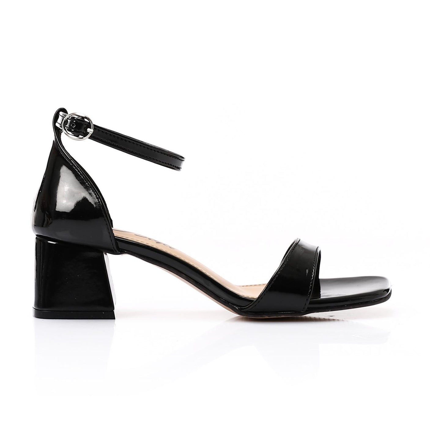 XO- Women Sandal With Heels High Quality Materials 3 cm, Faux Leather Texture