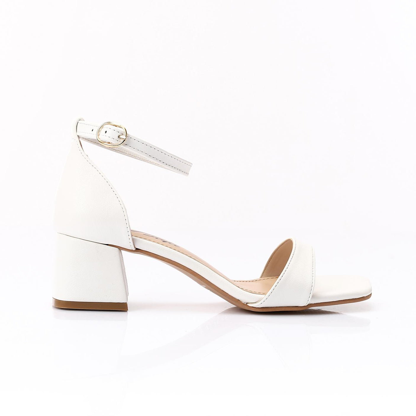 XO- Women Sandal With Heels High Quality Materials 3 cm, Faux Leather Texture