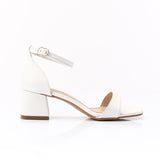 XO- Women Sandal With Heels High Quality Materials 3 cm, Faux Leather Texture