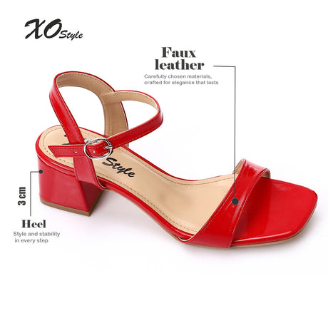 XO- Women Sandal With Heels High Quality Materials 3 cm