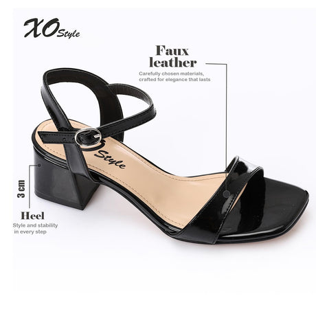 XO- Women Sandal With Heels High Quality Materials 3 cm