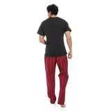 Red Circle - v neck pajama with pants for - Men
