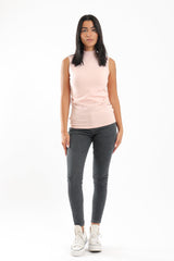 High Neck Sleeveless Pullover - Clue Wear