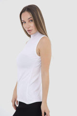High Neck Sleeveless Top