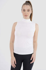 High Neck Sleeveless Top