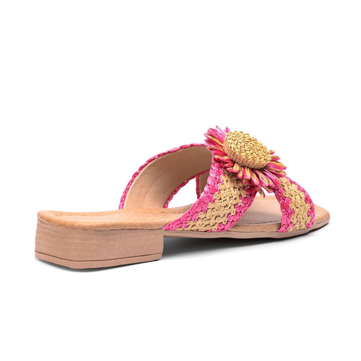 v branda - Floral Slipper - women