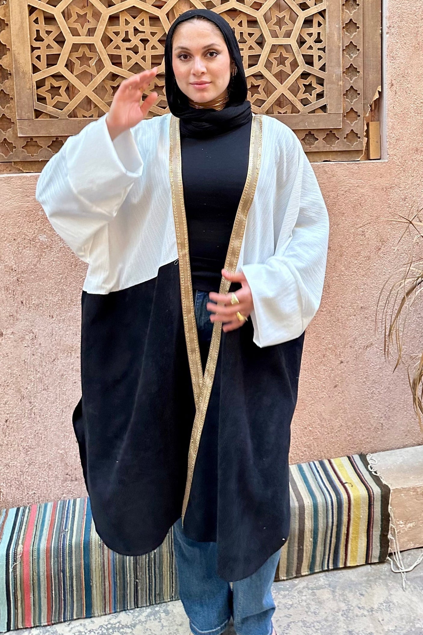 كيمونو أسود