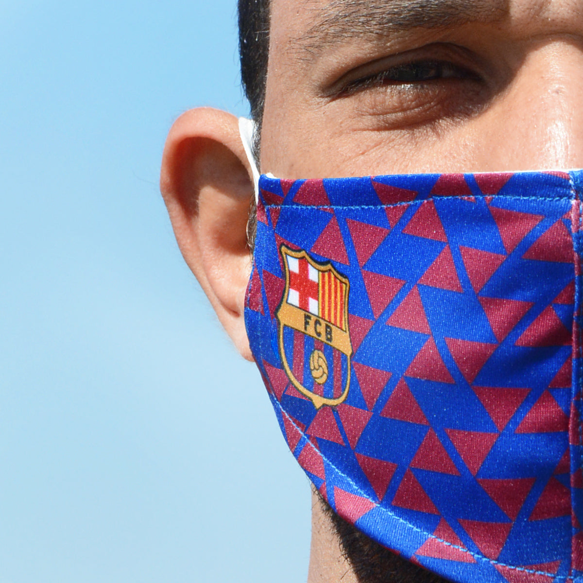 champs land - F.C.Barcelona Mask
