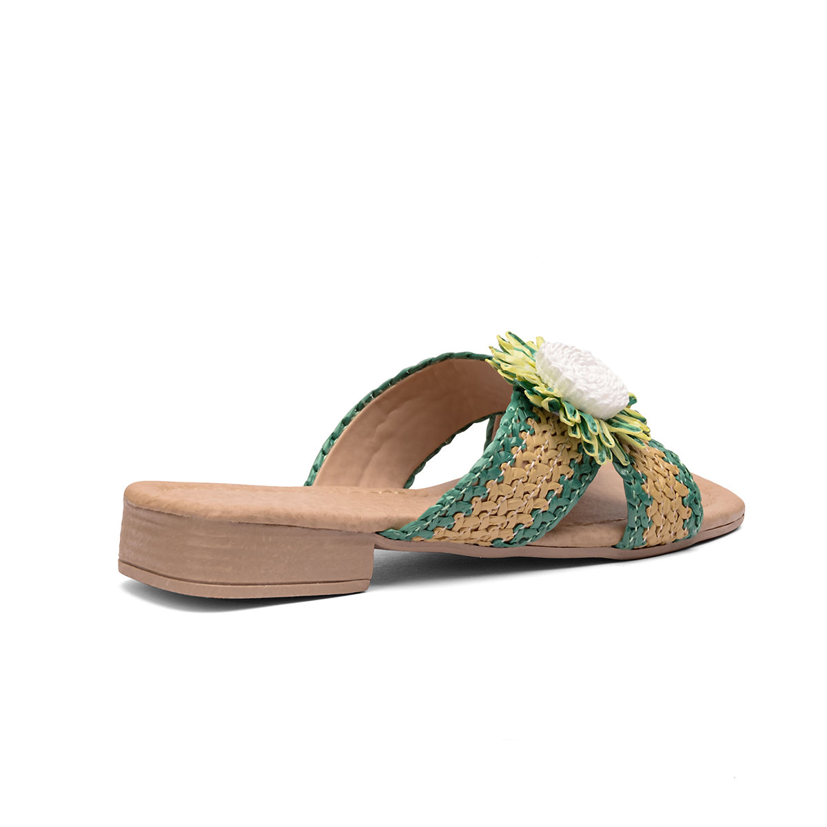 v branda - Floral Slipper - women