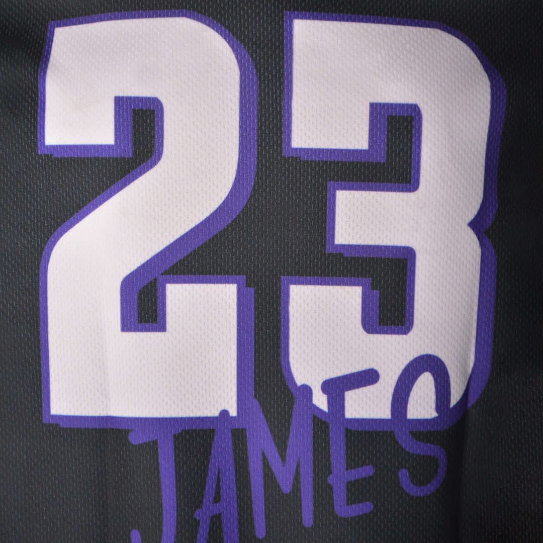 champs land - King Lebron short sleeved t-shirt
