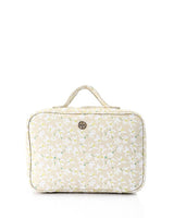 Dejavu Floral Pattern Beige, Yellow & White Bag