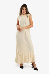 Carina -  Linen Relaxed Fit Dress