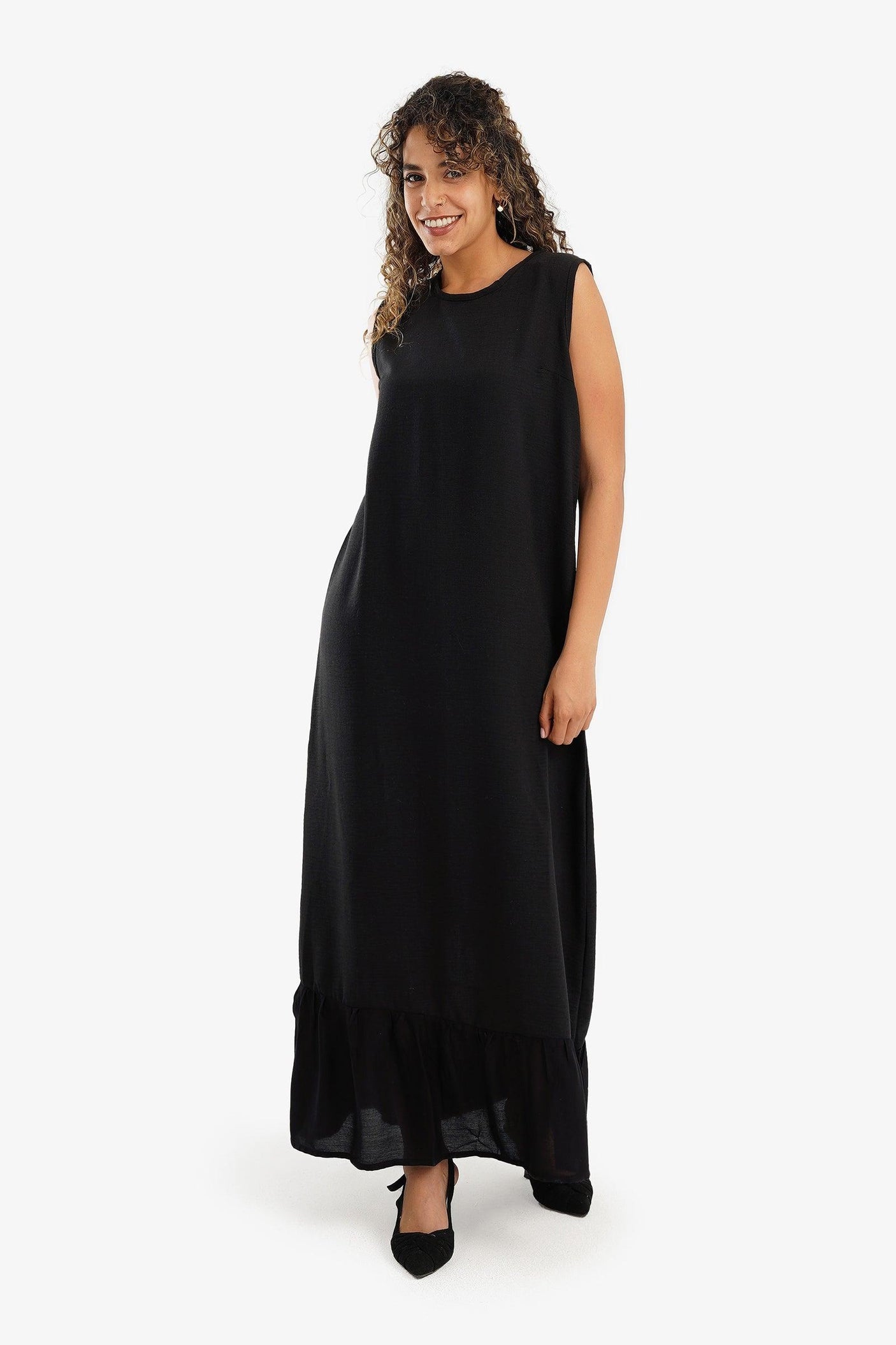 Carina -  Linen Relaxed Fit Dress