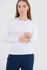 Long Sleeves Viscose Top