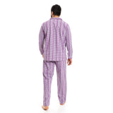 Red circle -  Full Checkered Men Pajama