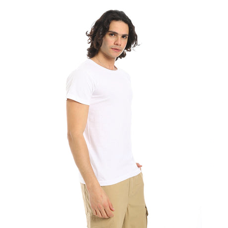 Red Circle - Basic Round T-shirt for - Men