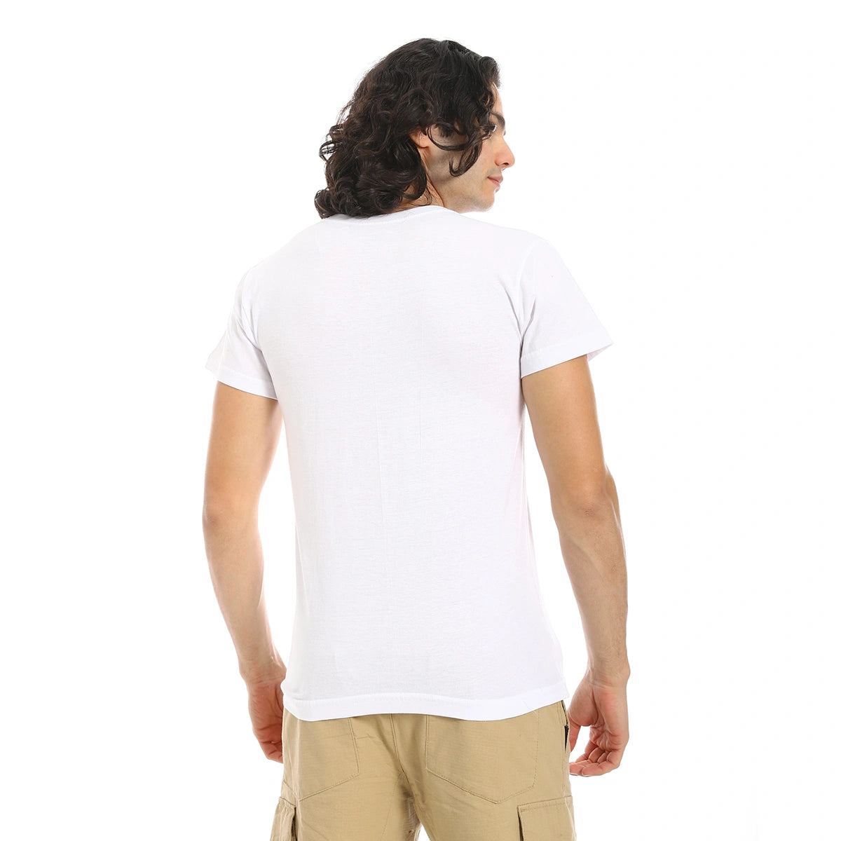 Red Circle - Basic Round T-shirt for - Men
